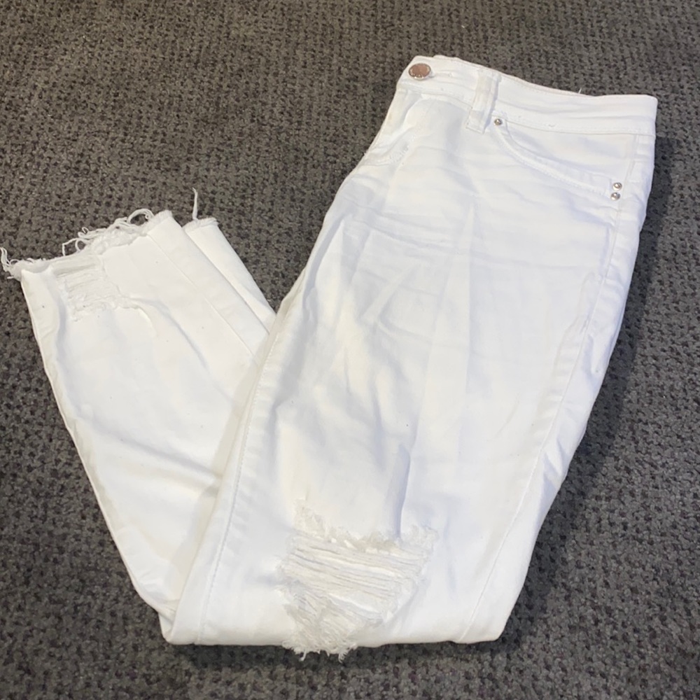 YMI white jeans Skinny Leg